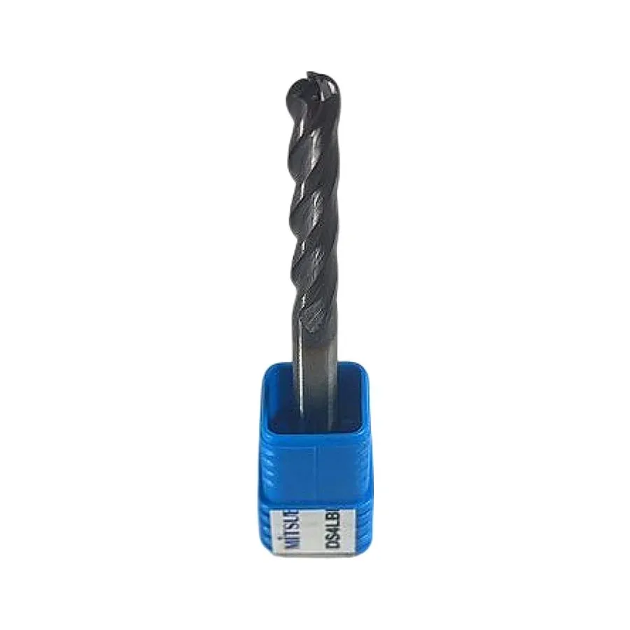 Режущий инструмент Mitsubishi DS4LBD1/4 1/4in 4-Flute TiAlN Carbide Ball End Mil — фото лота 1