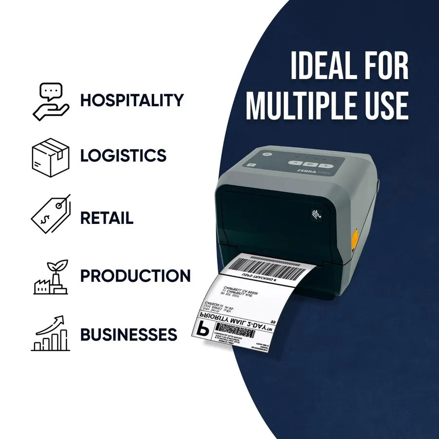 Принтер этикеток WIRELESS Zebra ZD620 Thermal Transfer Label Printer 300 dpi WiF — фото лота 2