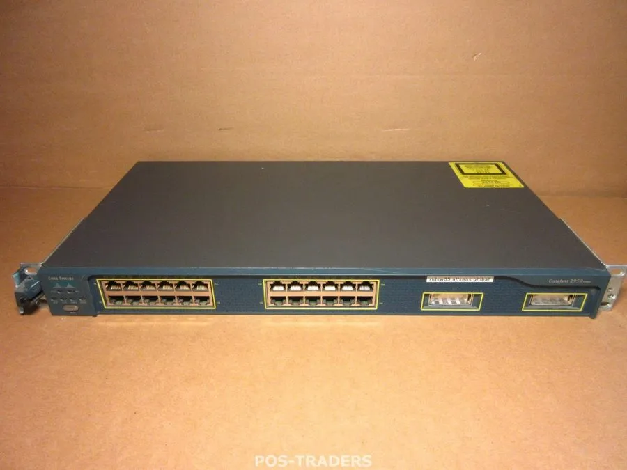 Коммутатор Cisco WS-C2950G-24-EI Catalyst 2950G 2 GBIC Slots 24-Port 10/100 Swit