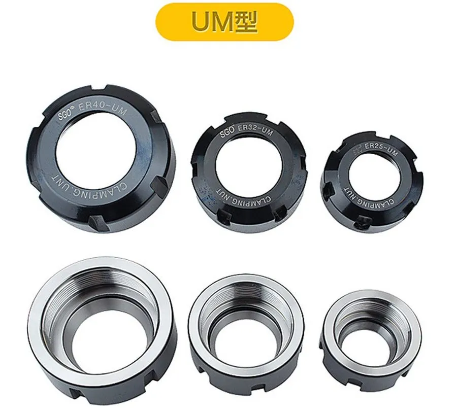 Патрон Spring Collet Large Bore Chuck ER8-ER40 CNC Lathe Mill Drill Cutter Tool  — фото лота 2