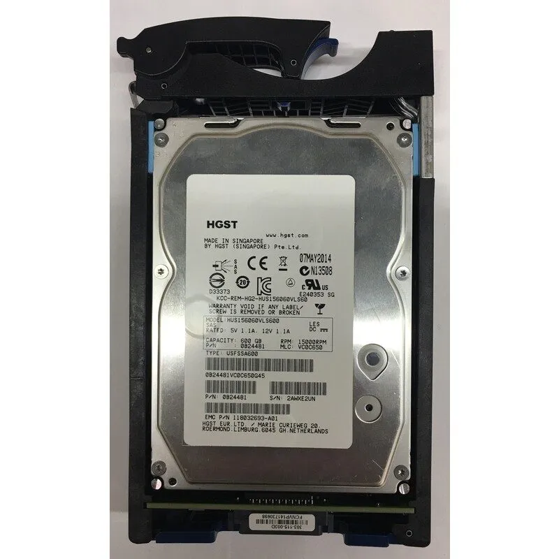 Жёсткий диск EMC 600GB HDD SAS 15K 005049677 118032693-A01 USFSSA600 HGST HUS156