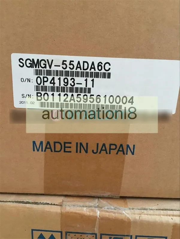Серводвигатель yaskawa servo Motor SGMGV-55ADC6C