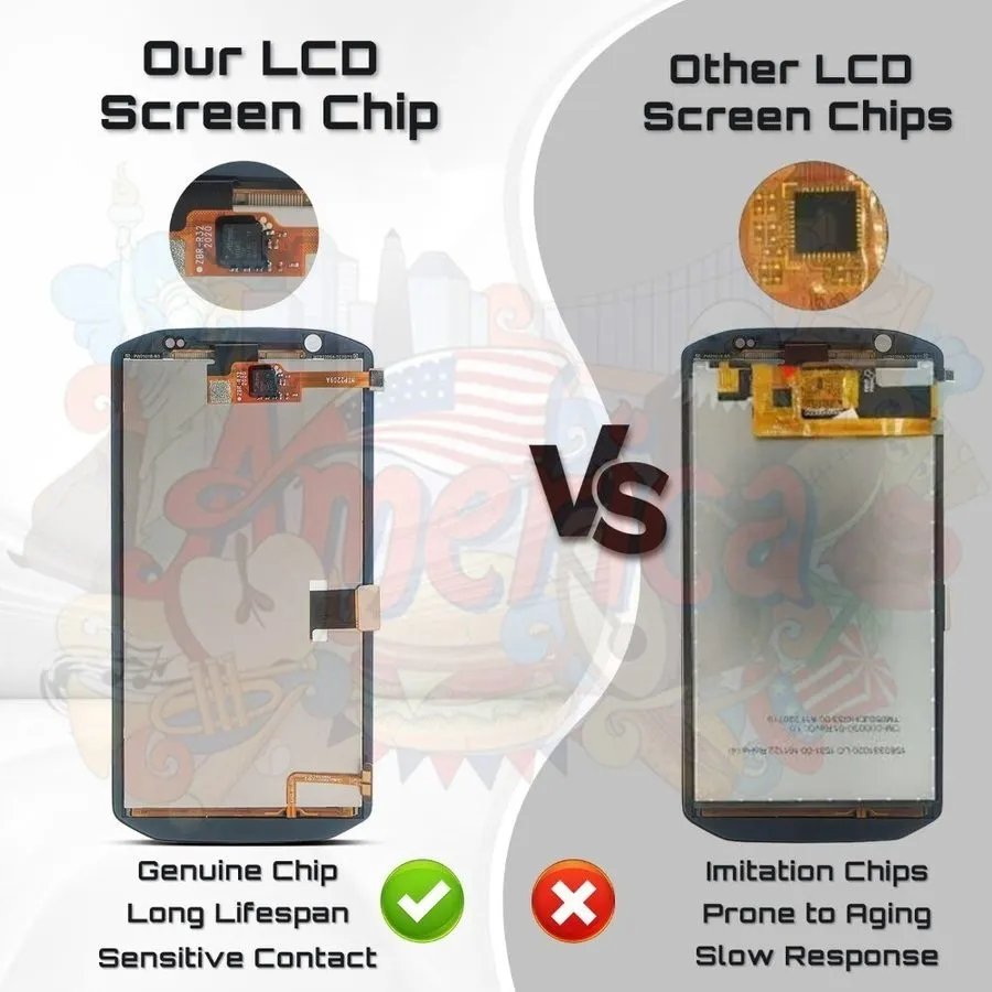 Терминал сбора данных LCD Display & Touch Screen для Zebra TC70 TC70X TC75 TC75X — фото лота 1