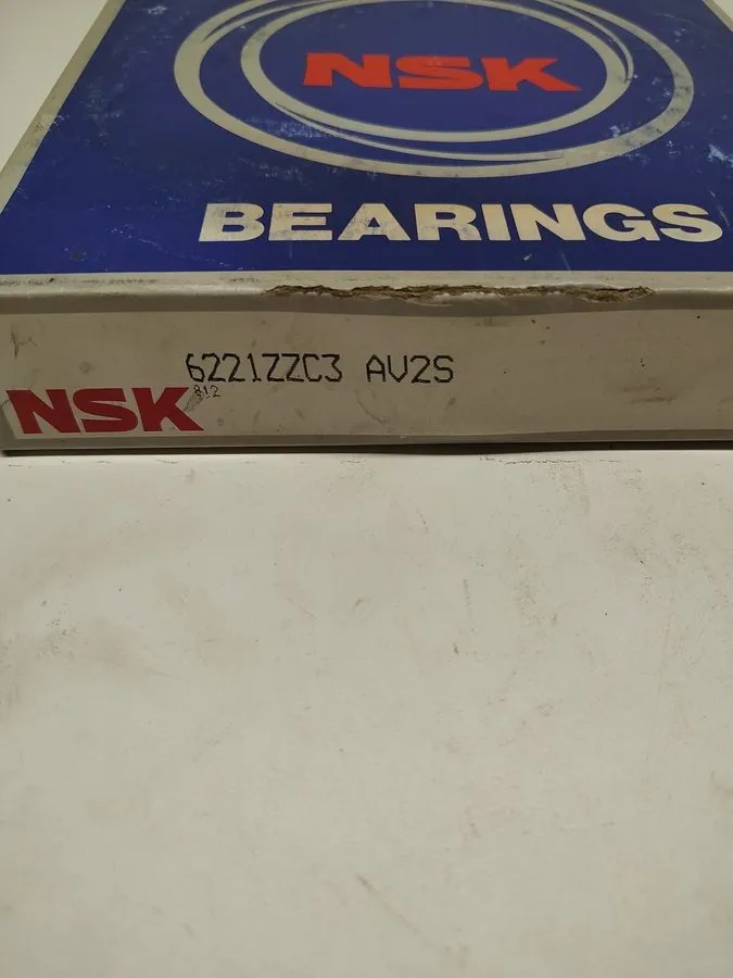 Подшипник 6221ZZ C3 NSK RADIAL DEEP GROOVE BALL BEARING Shielded 105x190x36 JAPA — фото лота 1