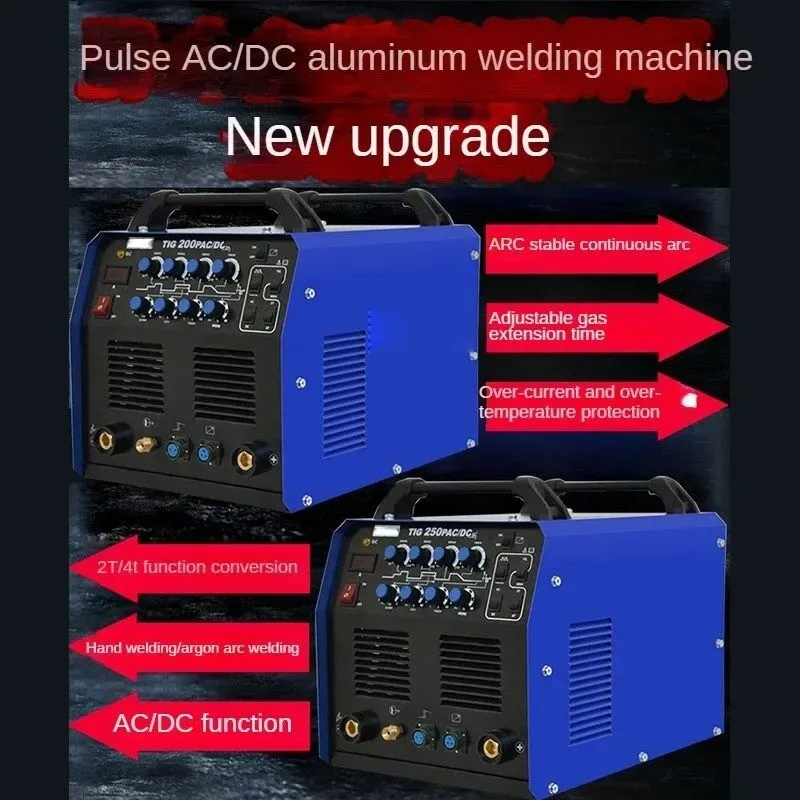 Сварочный аппарат DC Pulse TIG200P/250P Industrial Grade Copper and Aluminium We