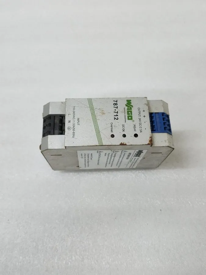 Блок питания WAGO 787-712 DIN RAIL POWER SUPPLY 24VDC 2.5A