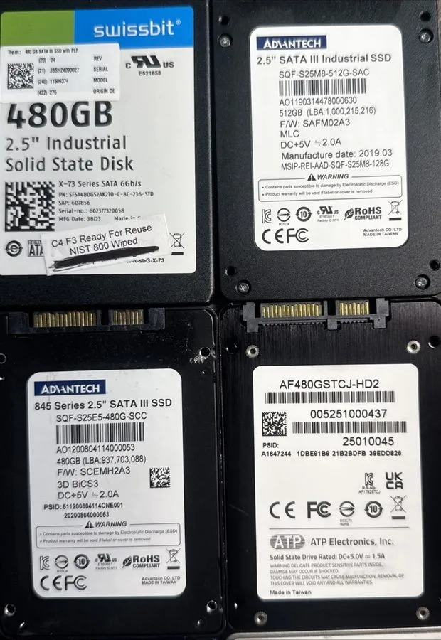 SSD-накопитель Micron 5200 ECO 480GB 2.5" SATA 6G RI Enterprise SSD MTFDDAK480TD