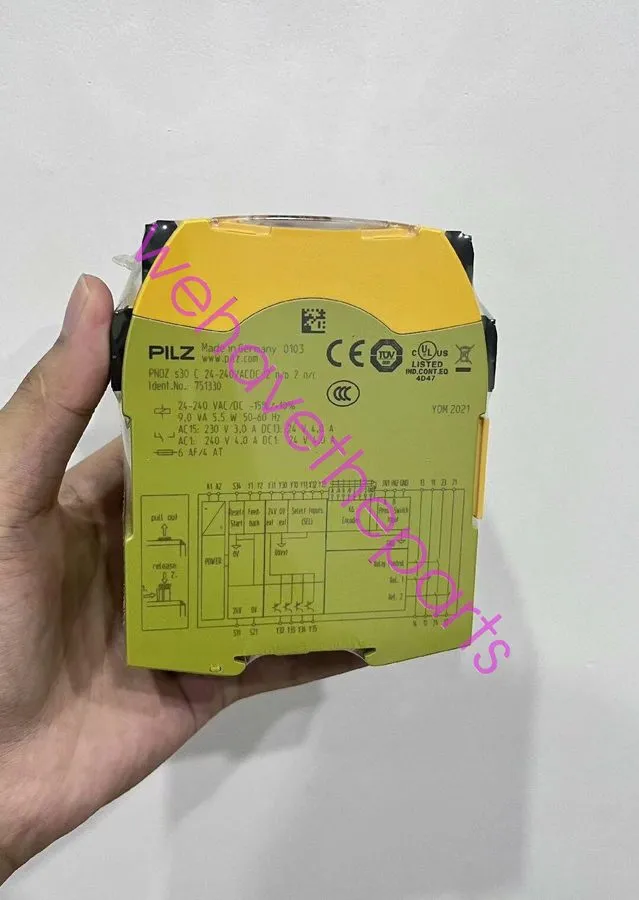 Реле безопасности Pilz PNOZ s30 750330 Safety Speed Monitor Relay 24-240VAC/DC