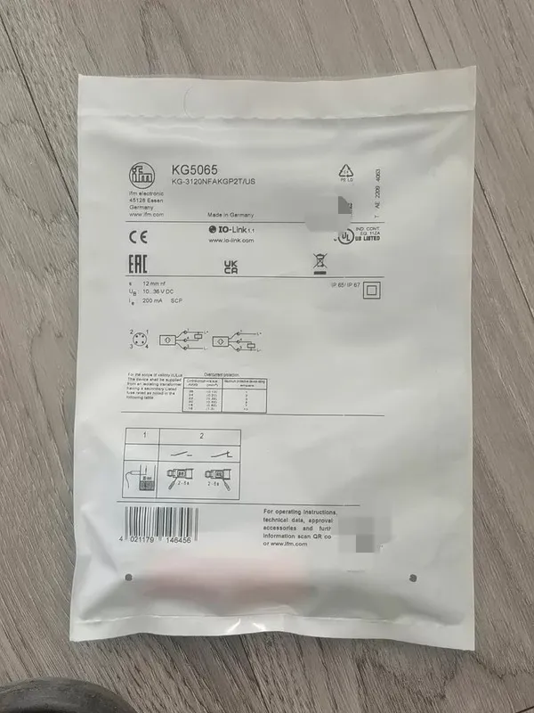 Датчик приближения KG5065 IFM Proximity Switch Sensor