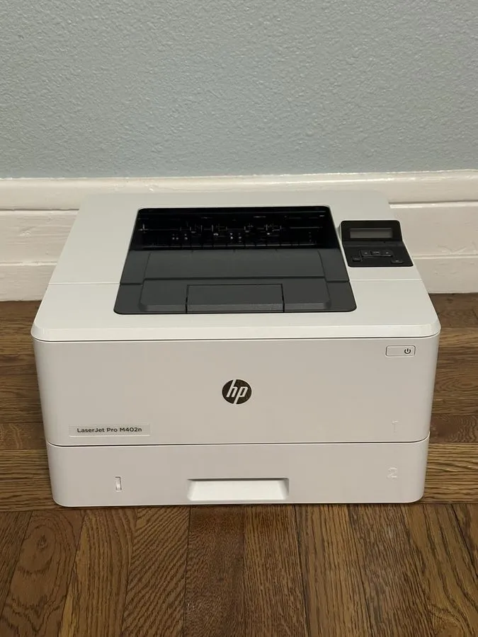 Лазерный принтер HP LaserJet Pro M402N Monochrome Laser Printer Works great w/To
