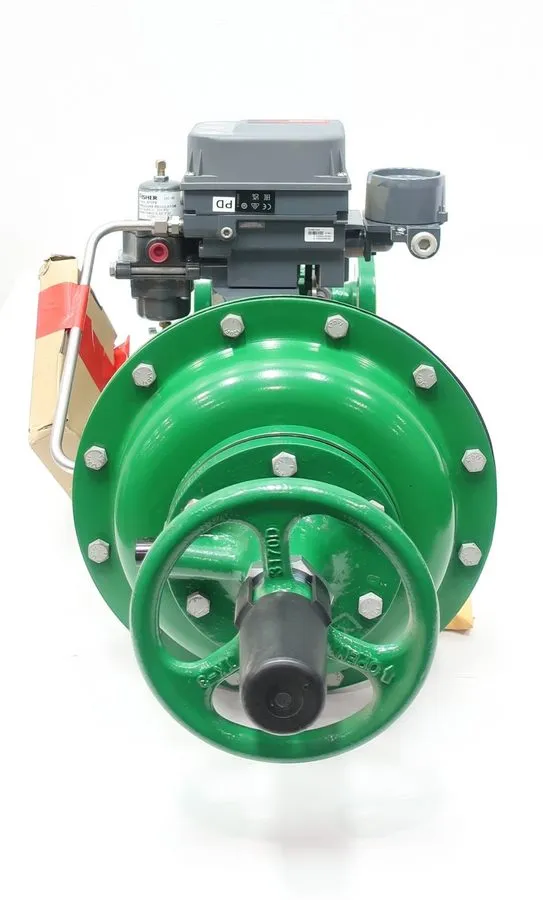 Клапан Fisher ET 667 Size 30i Dvc6200hw2 Pneumatic Steel Flanged Control Valve 1 — фото лота 2