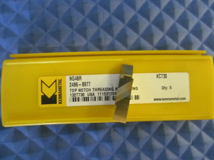 Режущий инструмент Kennametal NG4250R Grade KCU10 Carbide Insert Grooving