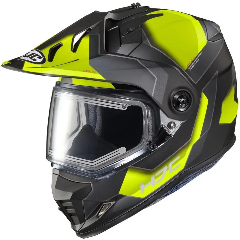 Сервер HJC Semi-Flat DS-X1 Synergy MC-3HSF Snow Helmet w/Electric Shield-021-732