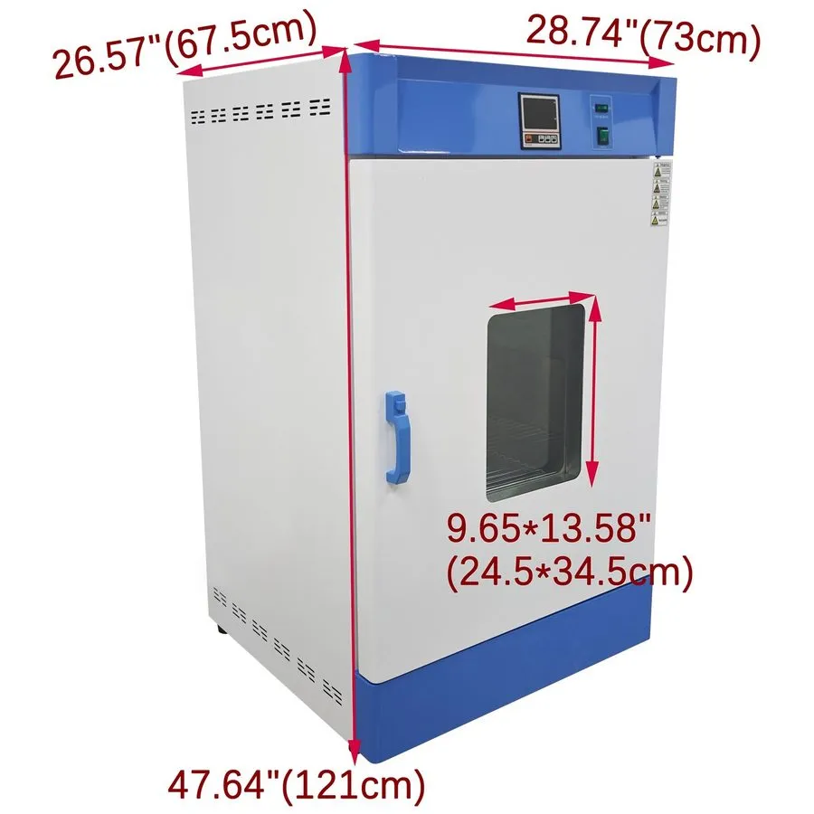 Инкубатор 110V210L Electrothermal Laboratory Incubator Drying Heat Treatment Ove — фото лота 2