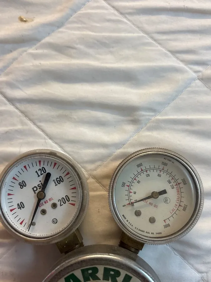 Трубопроводная арматура Harris Compressed Gas Regulator Model# 25-100 UL Listed