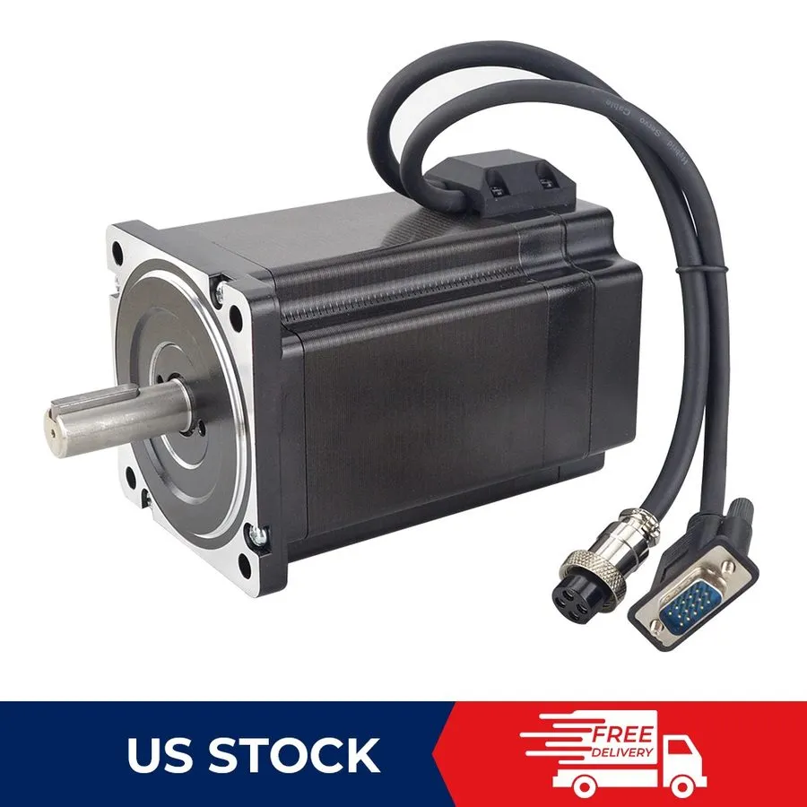 Шаговый двигатель IP65 Waterproof Nema 34 Closed Loop Stepper Motor 8.5Nm w/ 100