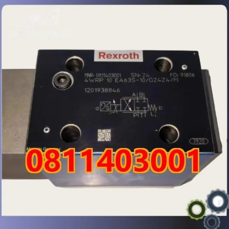 Пневмораспределитель REXROTH 0811403001 4WRP10EA63S-1X/G24Z4/M Proportional dire