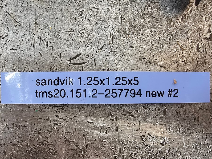 Режущий инструмент Sandvik 1-1/4x1-1/4x5" Grooving Tool Holder TMS20.151.2-25779