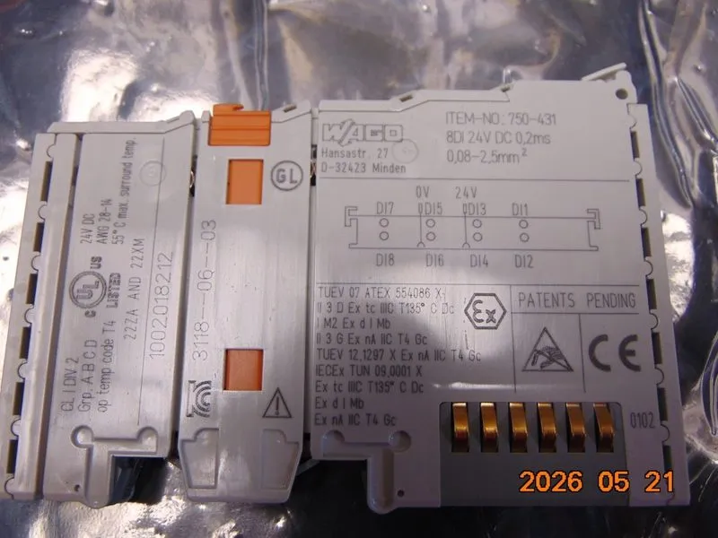 Модуль WAGO 750-431 WAGO Module Fast /b