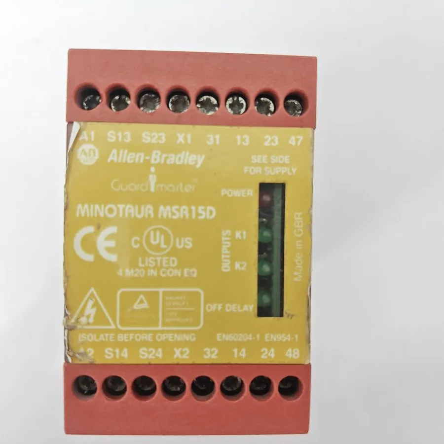 Реле безопасности Allen Bradley MSR15D Safety Relay 440R-M23048 24V AC DC