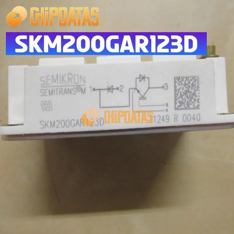 Силовой модуль IGBT Semikron Igbt Module SKM200GAR123D wr