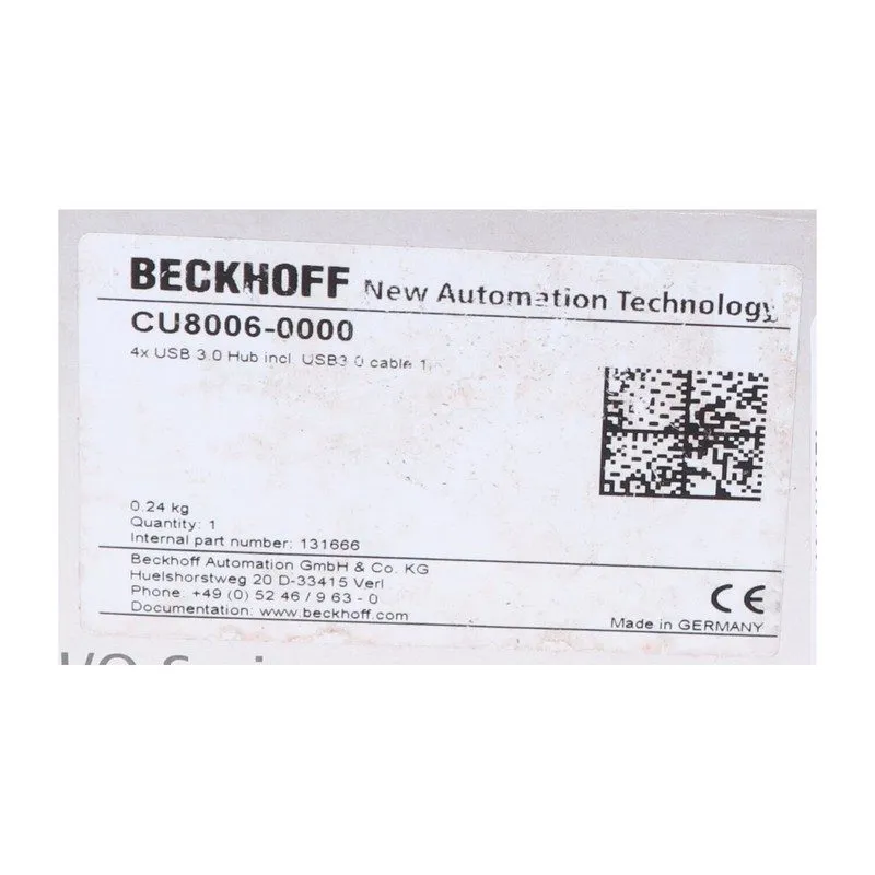 Beckhoff CU8006-0000 NFP