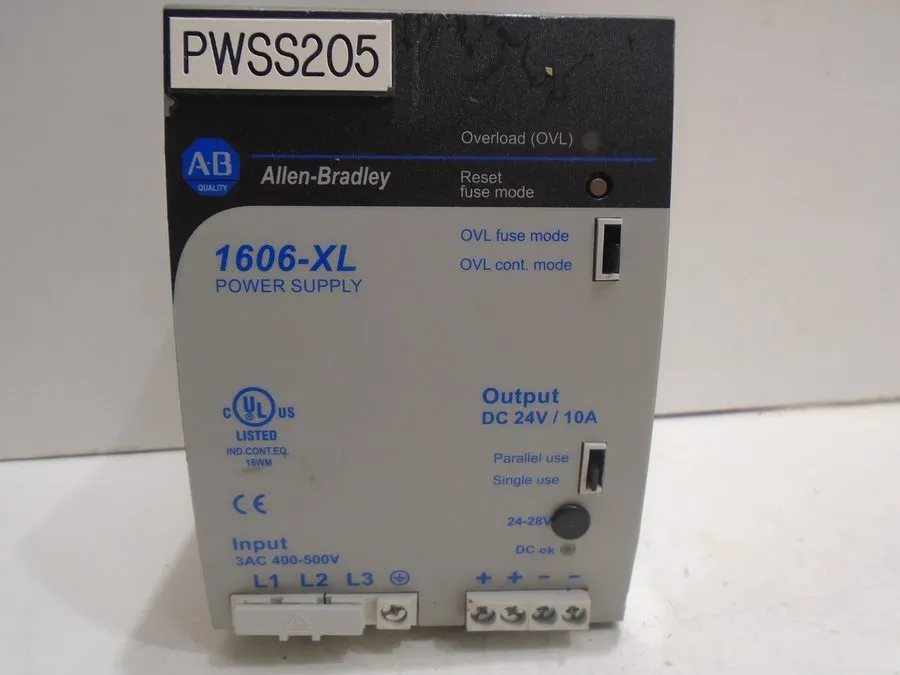 Блок питания ALLEN BRADLEY 1606-XL240E-3 SERIES A POWER SUPPLY