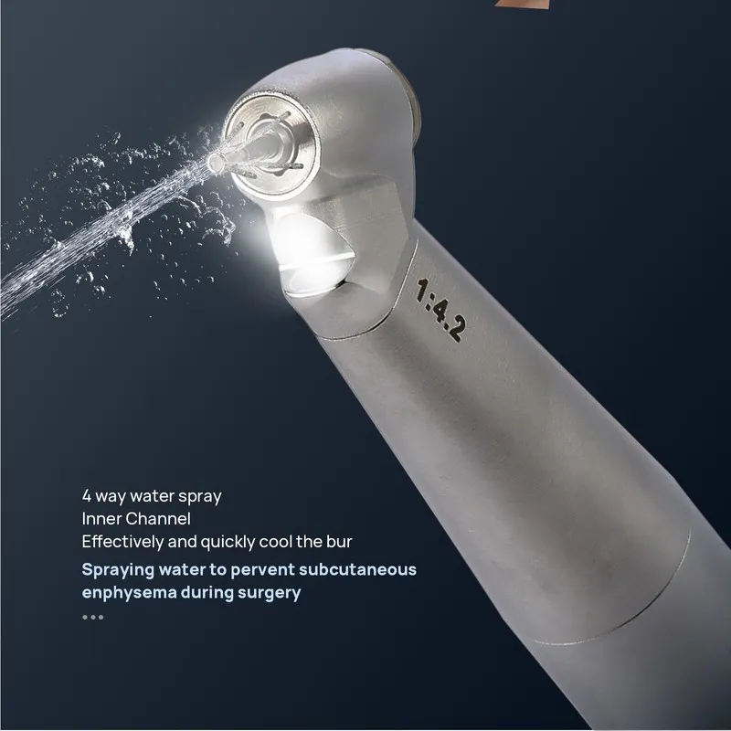 Стоматологический наконечник COXO Dental CX235C7 Head Handpiece 1:5/1:4.2 Contra — фото лота 2