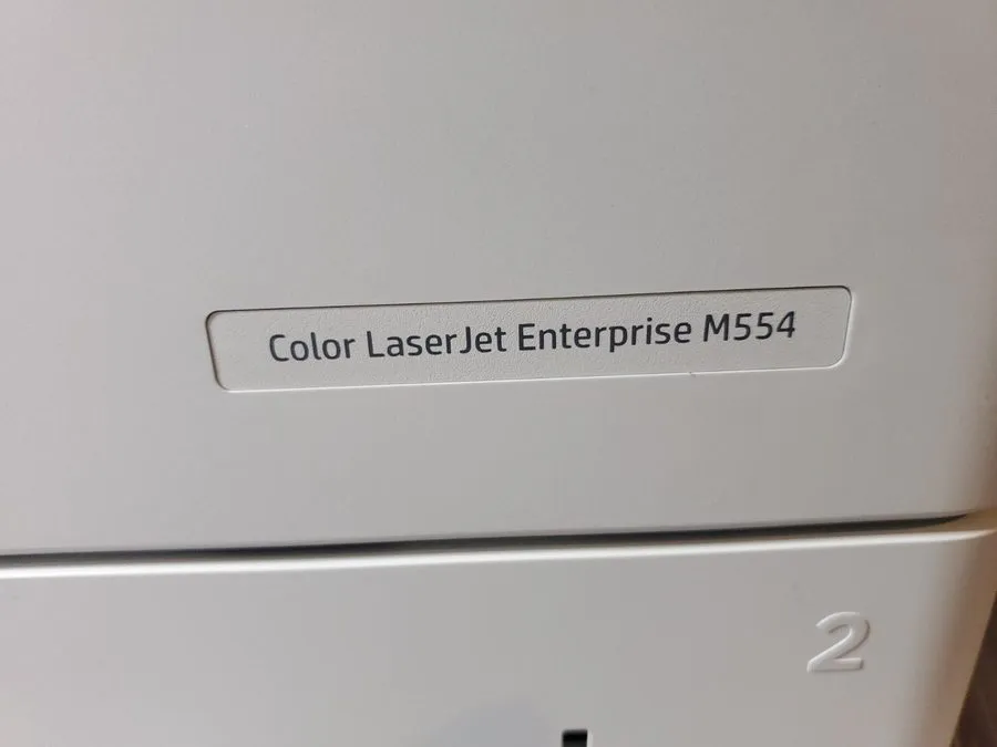 Лазерный принтер HP LaserJet Enterprise M554dn Color Laser Printer 600 x 600dpi 
