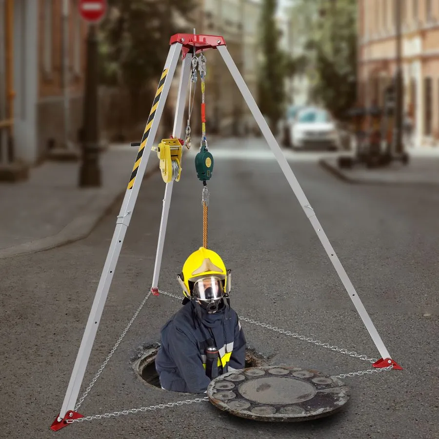 Оборудование видеонаблюдения 1179.3kg/2600lbs Confined Space Tripod Kit Manual R