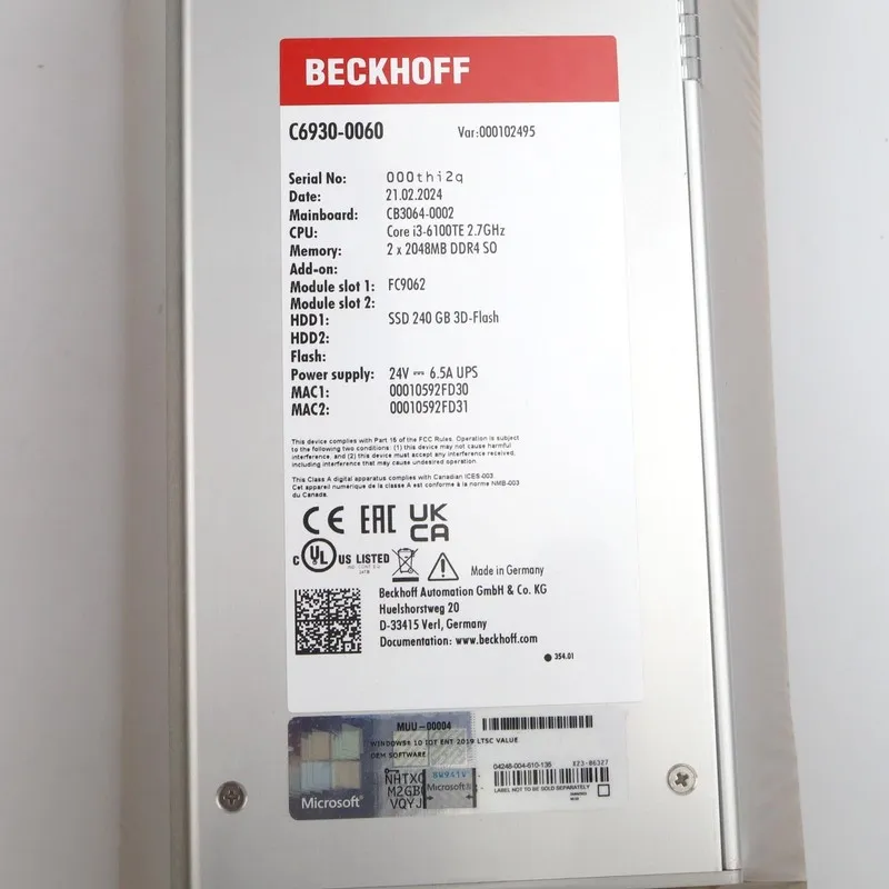 Промышленный компьютер C6930-0060