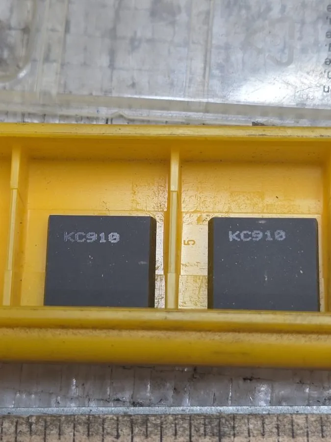 Режущий инструмент SPGN120304T Kennametal Carbide Insert KC910 Grade QTY OF 4 — фото лота 1