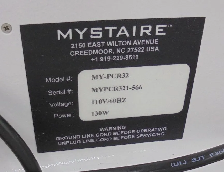 Амплификатор Mystaire MY-PCR32 PCR Prep Lab Station Laminar Flow Hood 32" Clean