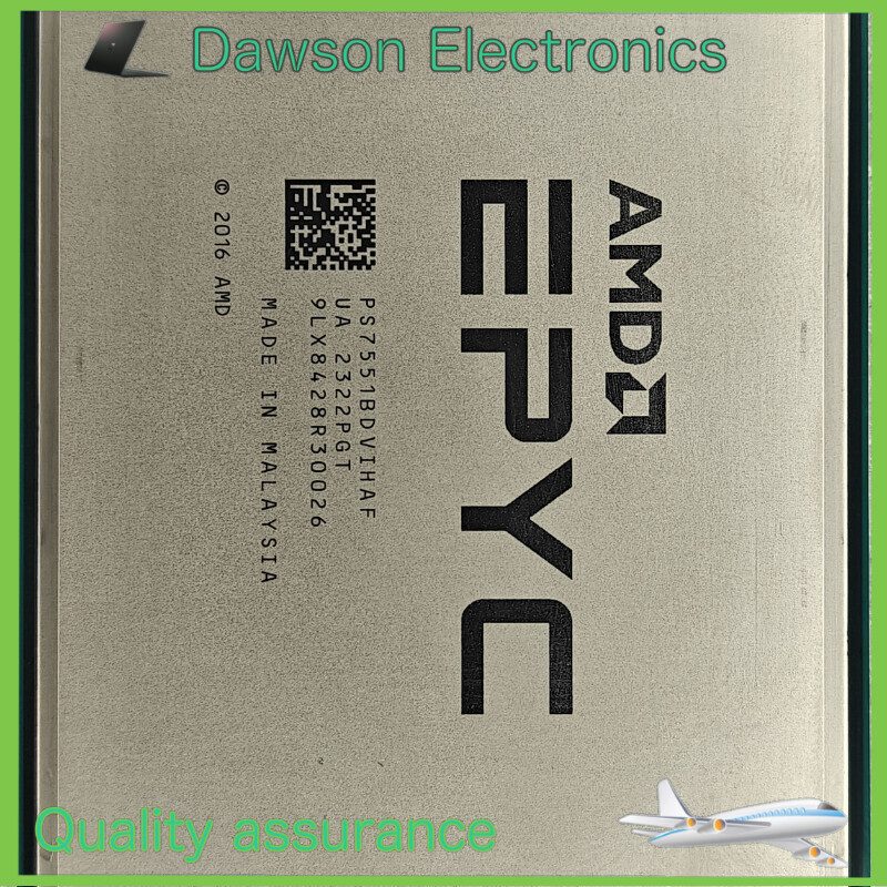 Модуль памяти Unlocked AMD EPYC 7551 32 core 64 threads 64MB 180W DDR4 SP3 CPU p