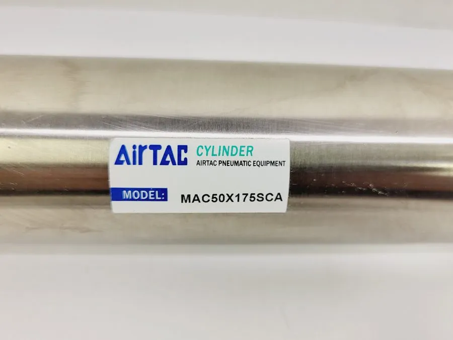 Пневмоцилиндр AirTac MAC50X175SCA Double Acting Pneumatic Cylinder 50mm Bore, 17 — фото лота 1