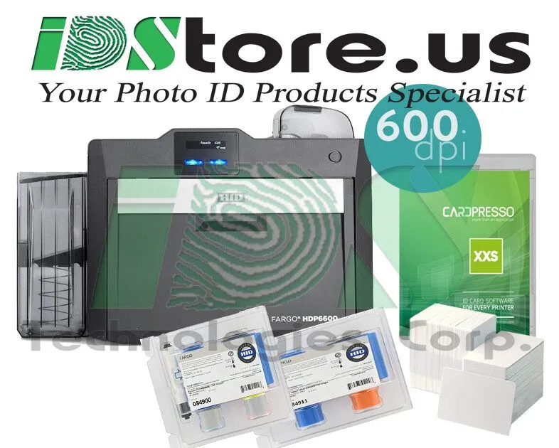 Принтер этикеток HID Fargo HDP6600 Contactless ID Card Printer & Encoder