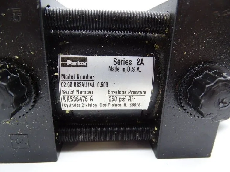 Пневмоцилиндр PARKER SERIES 2A 04.00 BB2AU14A 9.000 PNEUMATIC AIR CYLINDER 250 P