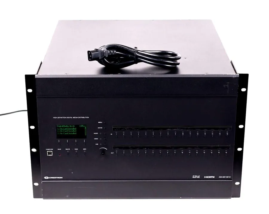 Матричный коммутатор Crestron DM-MD16X16 4K DigitalMedia Matrix Switcher 10 Chan