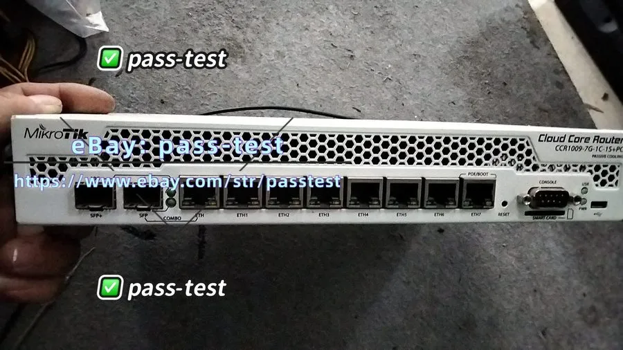 Маршрутизатор MikroTik CCR1009-7G-1C-1S+PC 9-core 10G router xjk