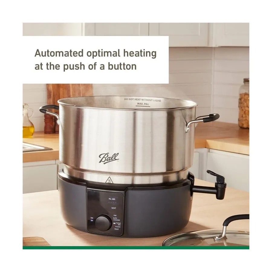 Водяная баня Ball EasyCanner Electric Water Bath Canner 21-Quart Capacity — фото лота 2