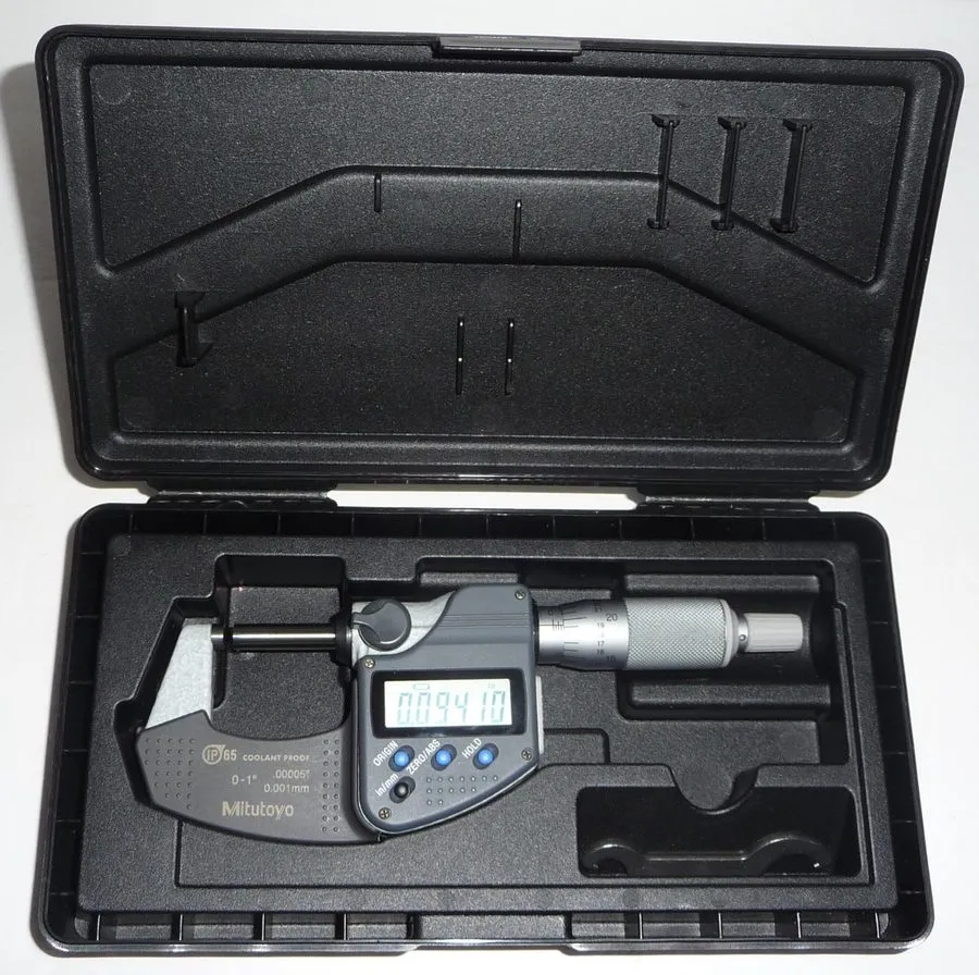 Микрометр Mitutoyo Electronic Digital Outside Micrometer 1" Max .00005" IP65 293