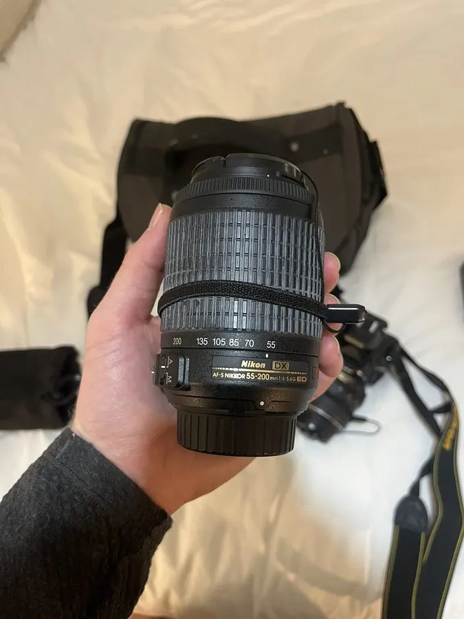 Объектив Nikon Zoom-NIKKOR 55-200mm f/4.0-5.6 DX G SWM AF-S VR IF A/M ED Lens