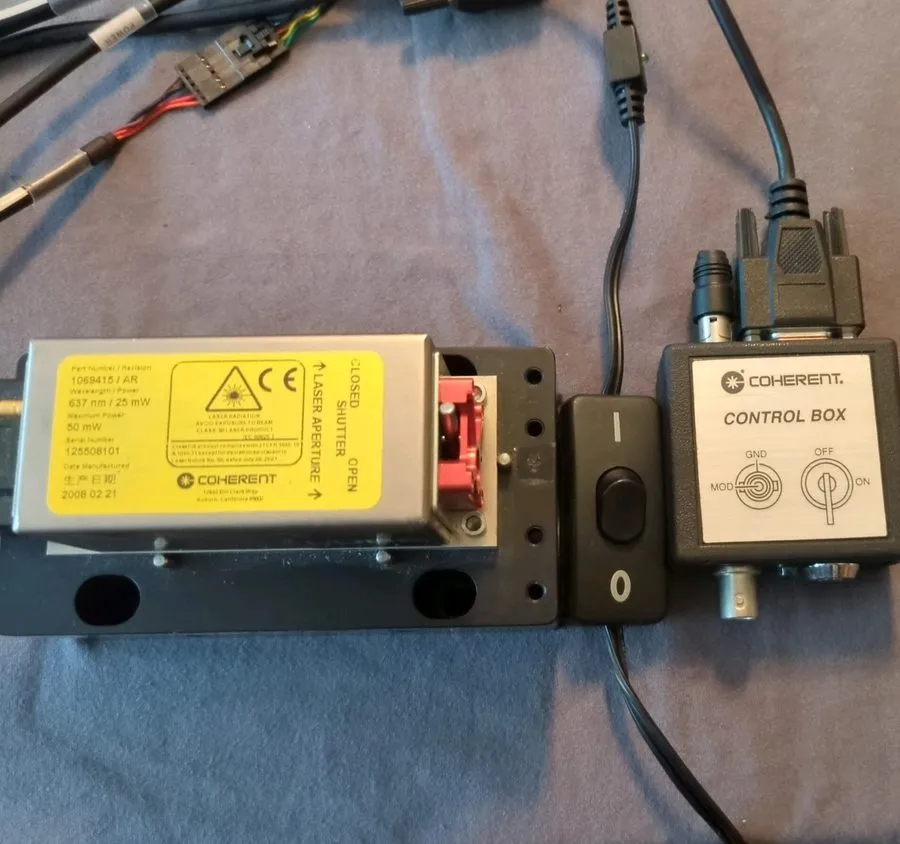 Модуль 2007 Model COHERENT CUBE Laser Module 1069415 Wavelength 638 nm / 25 mW