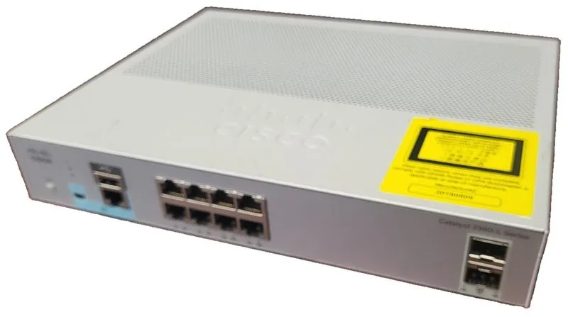 Коммутатор Cisco WS-C2960L-8TS-LL Catalyst 2960 8-Port Gigabit Ethernet Switch
