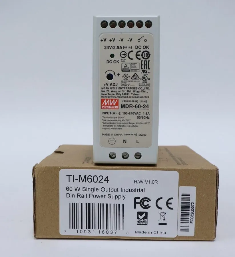 Блок питания TRENDnet TI-M6024 Industrial DIN Rail Power Supply 60W 24V Single O