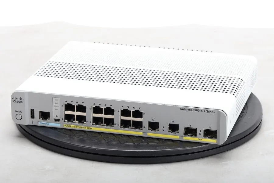 Коммутатор CISCO WS-C3560CX- -S 12-Port 3 Layer Switch PoE 240W SKU 25564