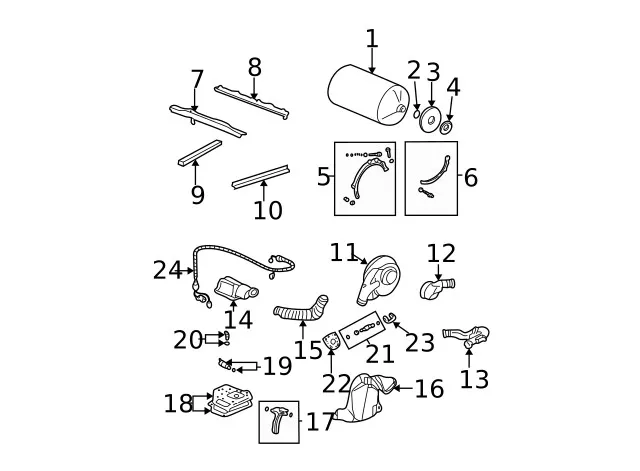 Трубопроводная арматура Honda Fuel Injection Pressure Regulator 16760-PMS-A02 — фото лота 2