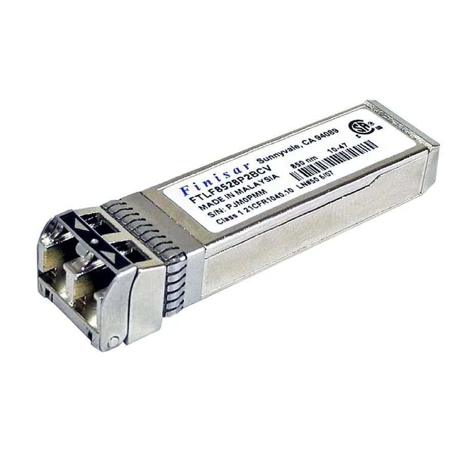 Трансивер FTLF8528P3BCV-QL Finisar 8.5Gbps 850nm SFP+ Transceiver Grade A