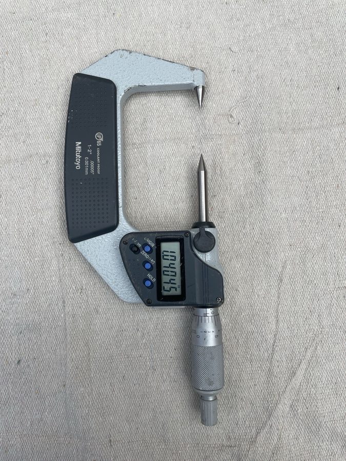 Микрометр Mitutoyo Digital Point Micrometer 342-362-30 /0-1" Made In Japan