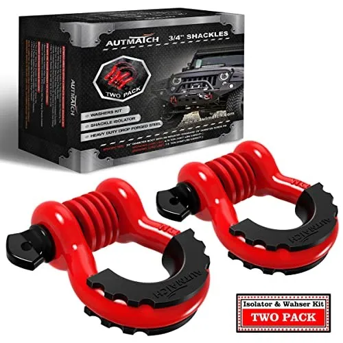 Такелажная скоба D Ring Shackle 3/4" Shackles 41,887Ibs Break Strength Clevis Sh